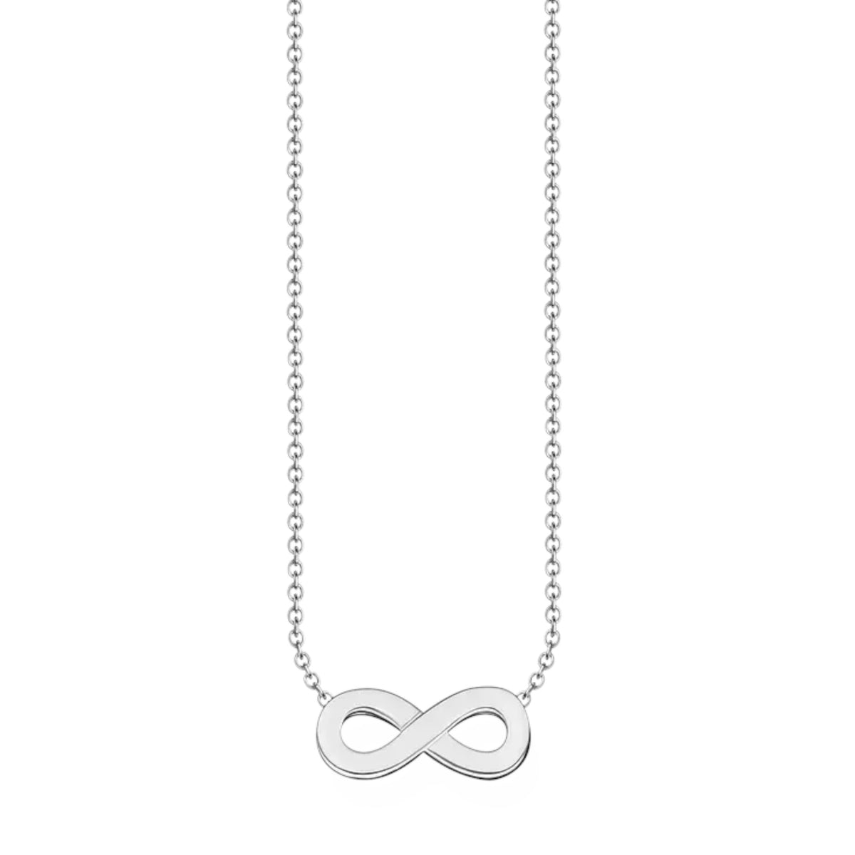 Kette mit Infinity-Anhänger Silber