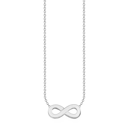 Kette mit Infinity-Anhänger Silber