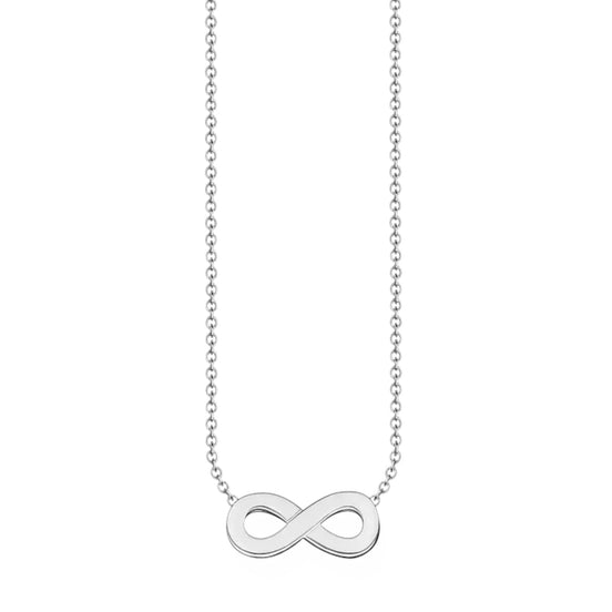 Kette mit Infinity-Anhänger Silber
