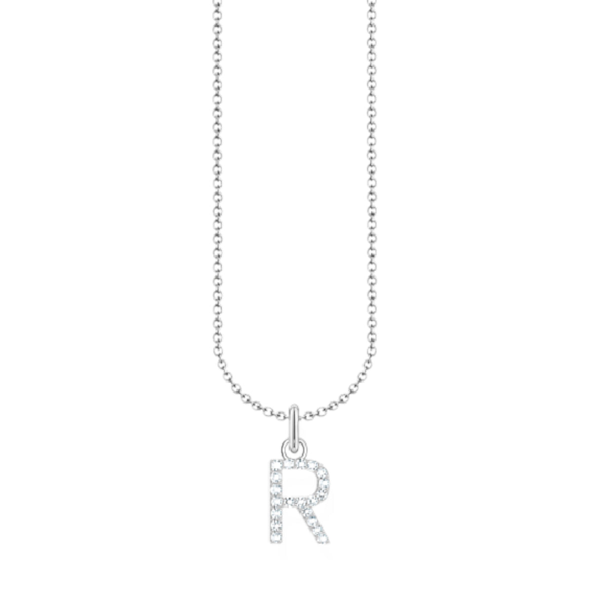 Kette mit Buchstaben-Anhänger 