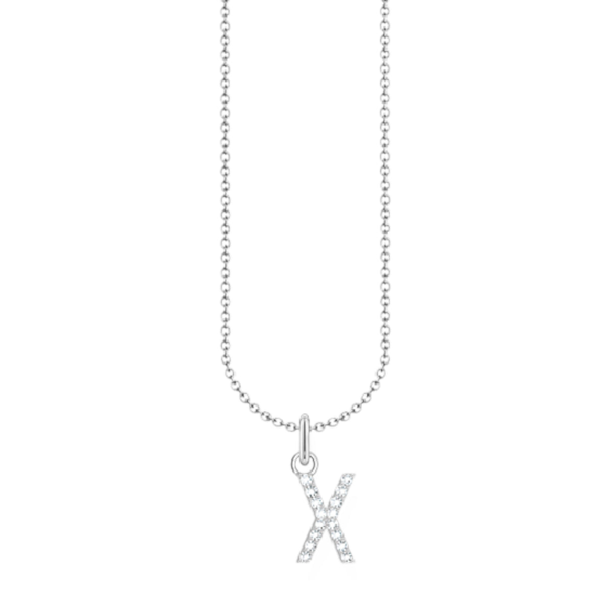 Kette mit Buchstaben-Anhänger 