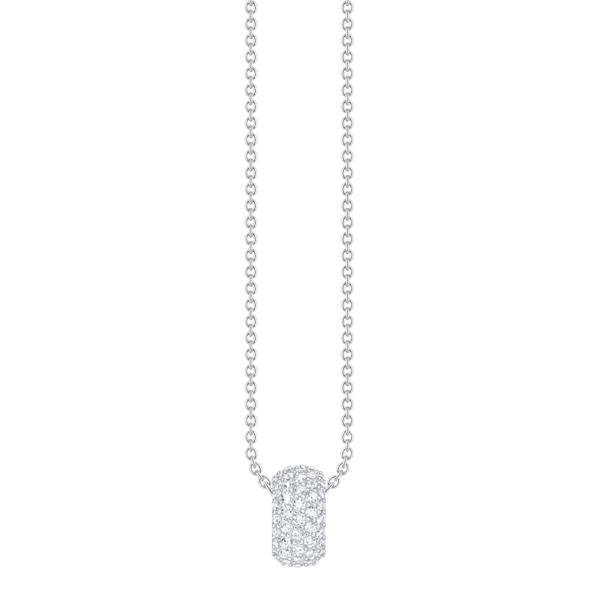 Kette & Anhänger Ringform Zirkonia