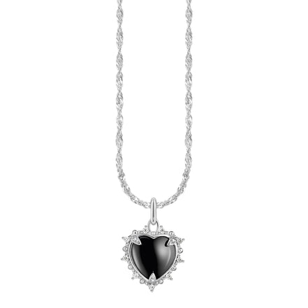 Kette True Romance Herz Silber
