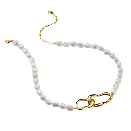 Perlenkette organische Anhänger
