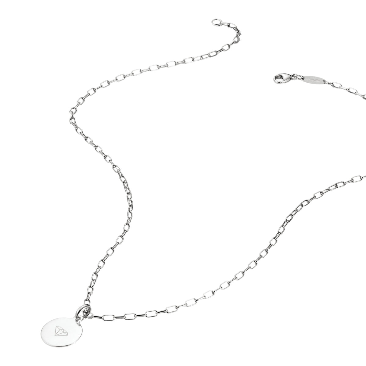 Charm-Kette Connect Silber