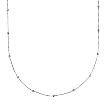 Kette "Basic" silberfarben