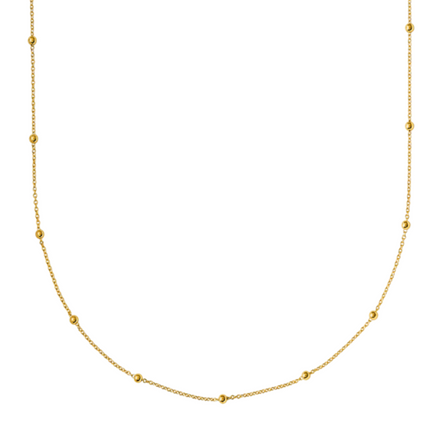 Kette "Basic" vergoldet