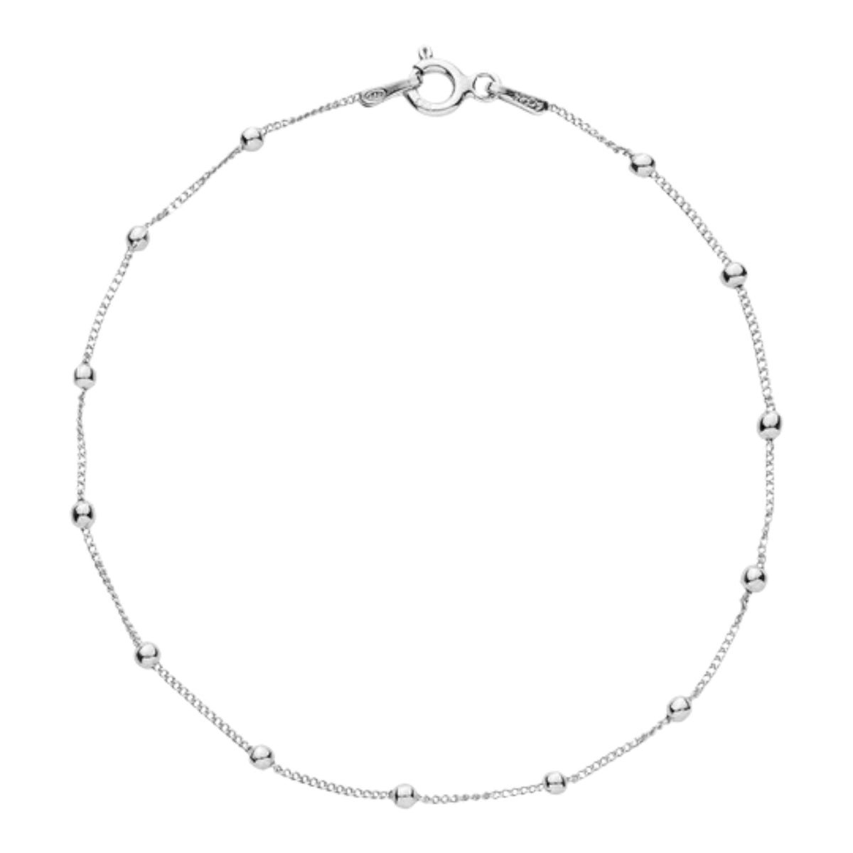 BASIC Armband mit Kugeln Silberfarben