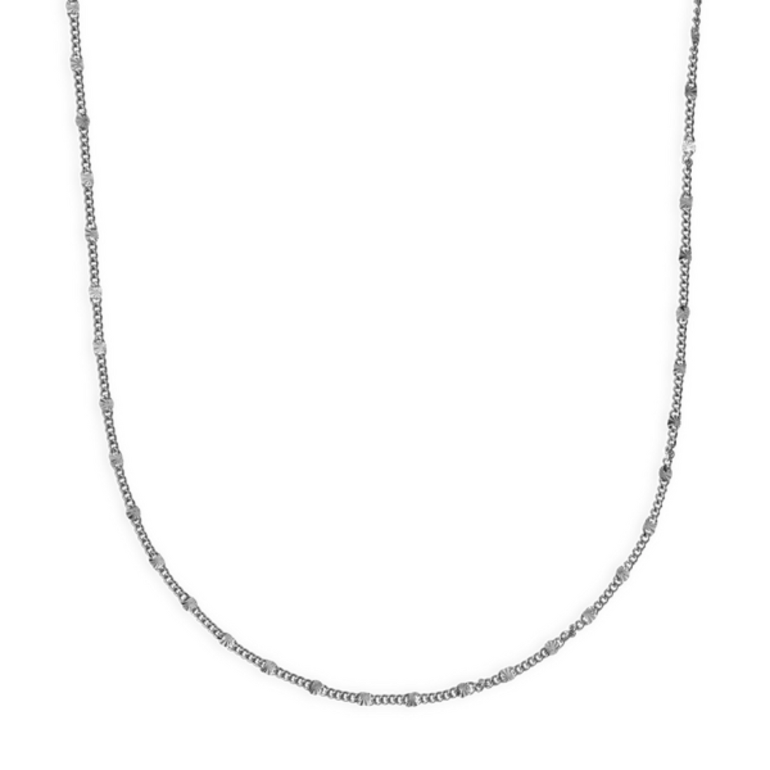 Kette "Basic" silberfarben