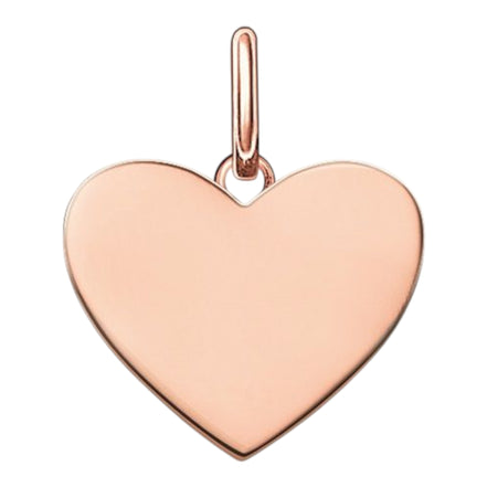 Anhänger Silber"Herz"rosévergoldet