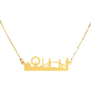 Halskette mit London Skyline