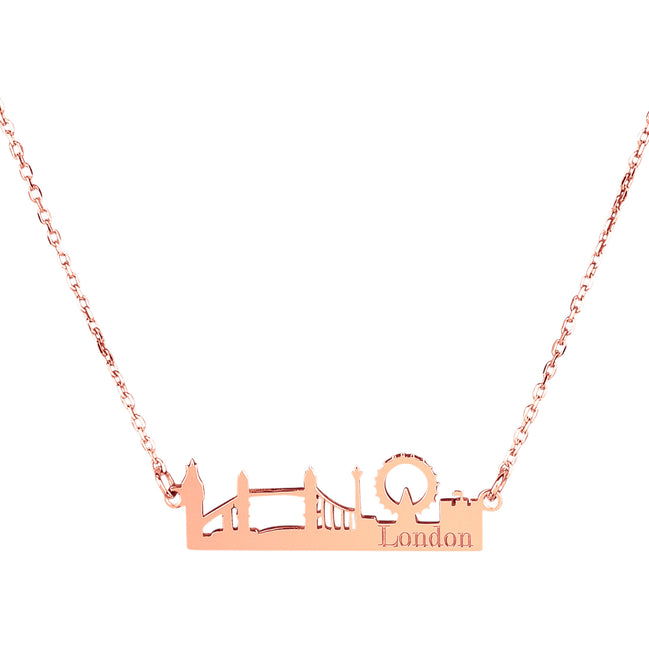 Kette mit London Skyline
