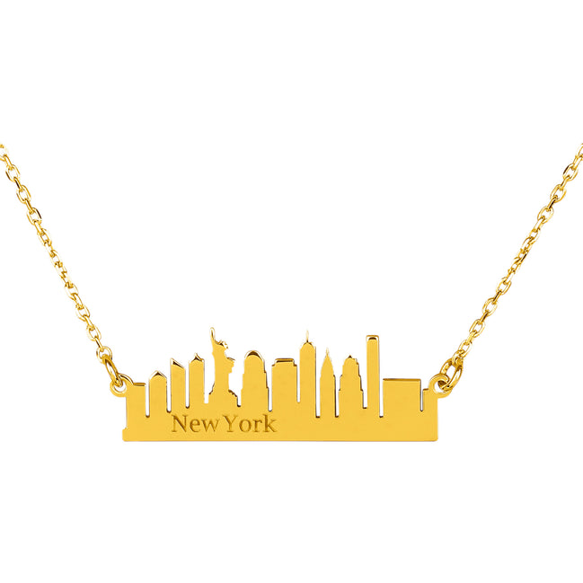 Halskette mit Skyline von New York
