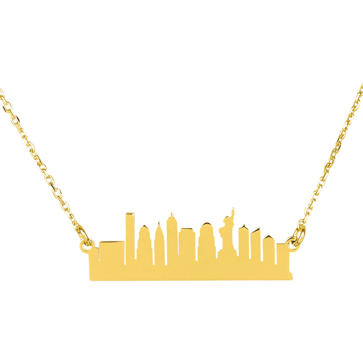 Halskette mit Skyline von New York