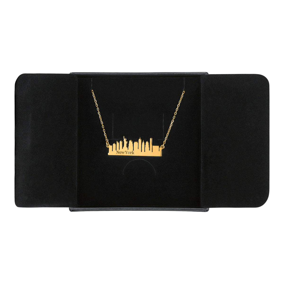 Halskette mit Skyline von New York