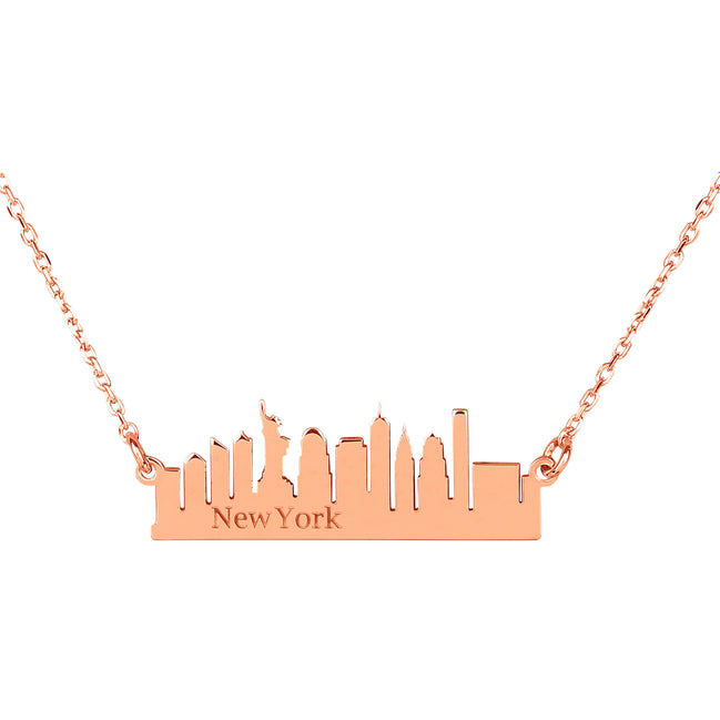 Halskette mit Skyline von New York