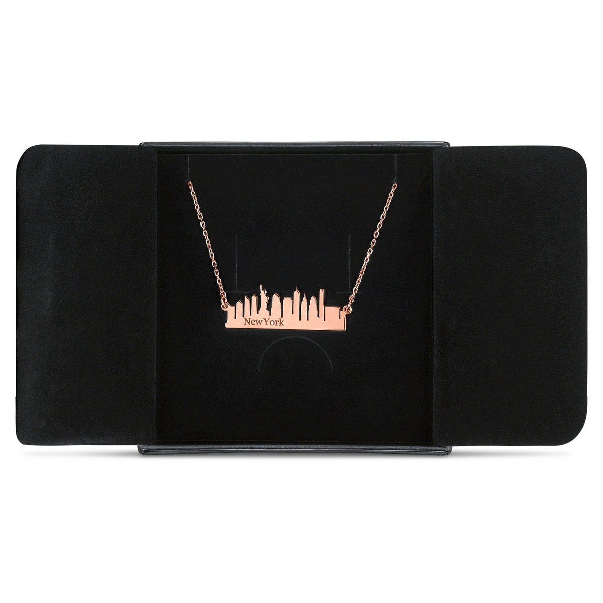 Halskette mit Skyline von New York