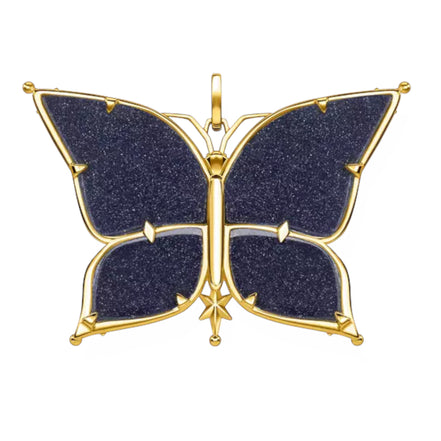 Anhänger "Schmetterling" Silber vergoldet