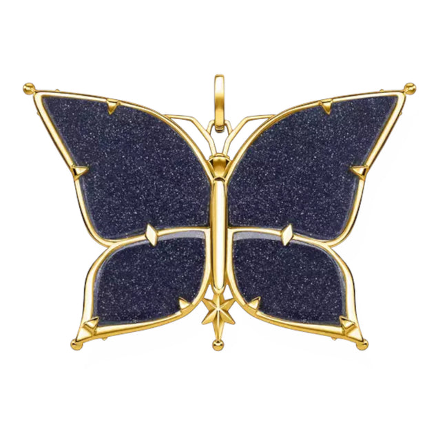 Anhänger "Schmetterling" Silber vergoldet