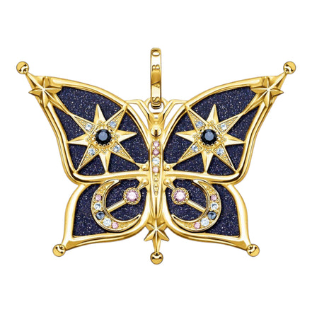 Anhänger "Schmetterling" Silber vergoldet