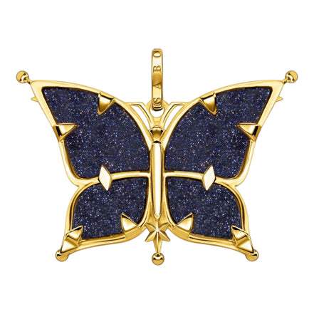 Anhänger "Schmetterling" Silber vergoldet