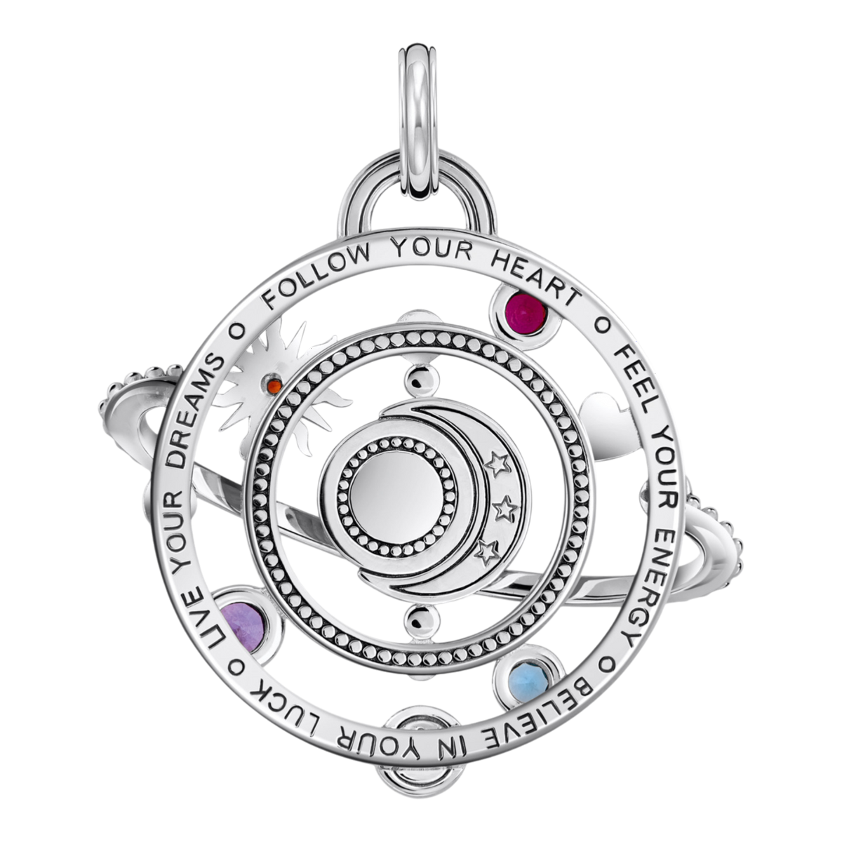 Anhänger kosmisches Design Zirkonia