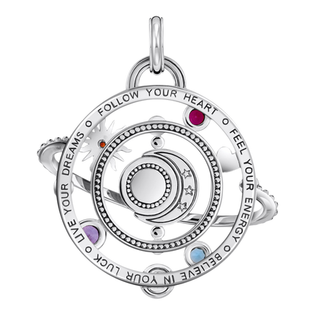 Anhänger kosmisches Design Zirkonia