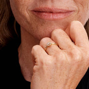 TIMELESS Ring Halo Rund Zirkonia
