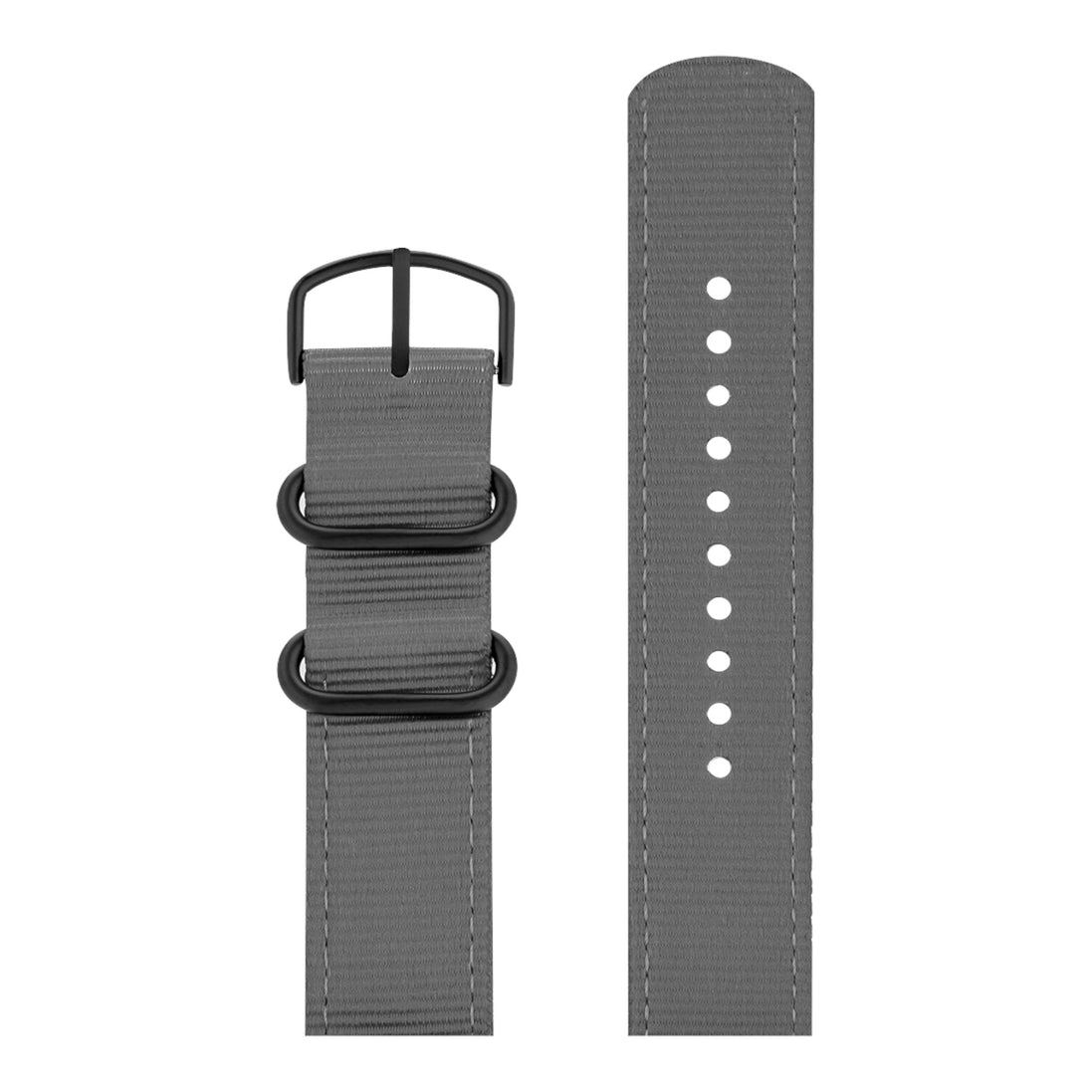 recyceltes Kunststoffarmband Grau Ghost Net