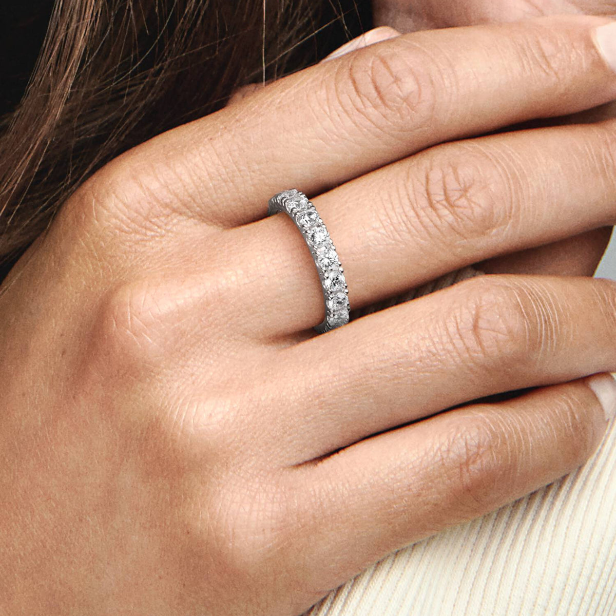 Ring Timeless funkelnde Reihe Zirkonia