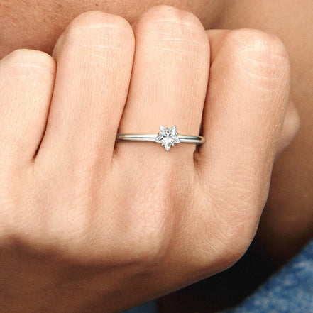 Ring Moments Funkelnder Stern Silber, Zirkonia 190