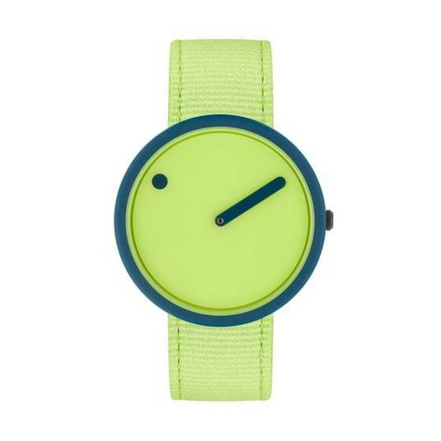 Uhr Ocean Ghost Net, recyceltes Kunststoffarmband grün