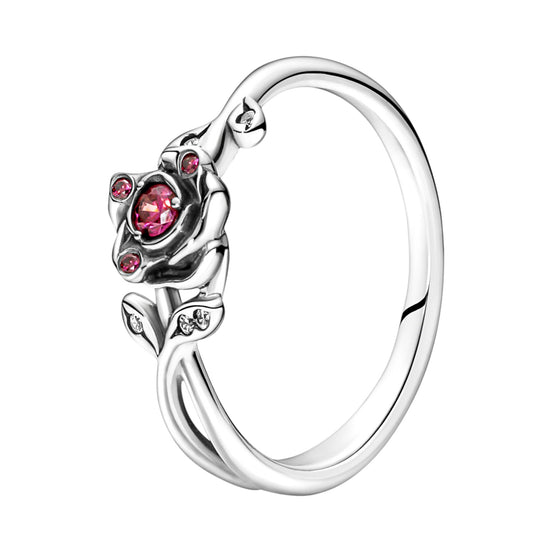 Damen Ring Disney Rose, die Schöne und das Biest