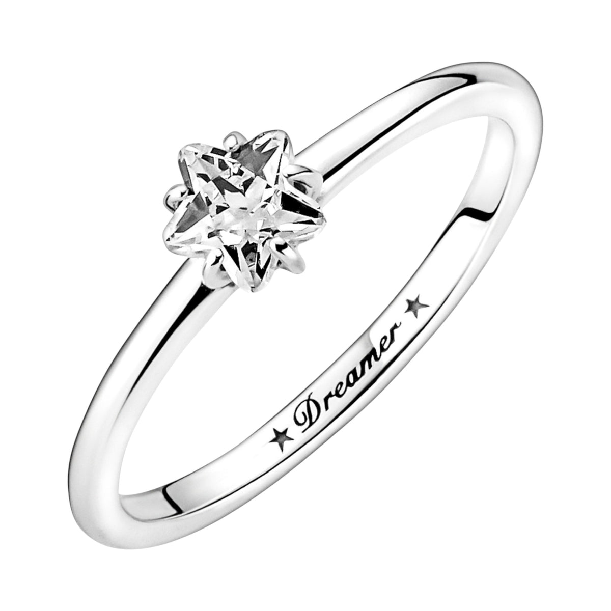 Ring Moments Funkelnder Stern Silber, Zirkonia 190