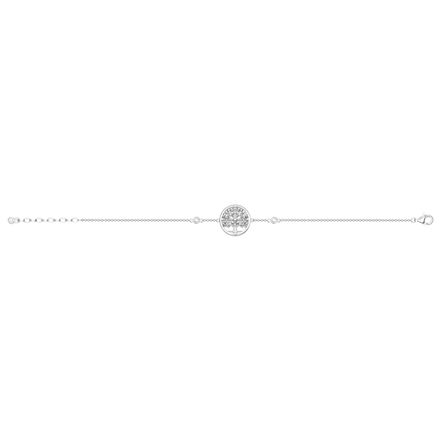 Armband Lebensbaum Silber mit Zirkonia