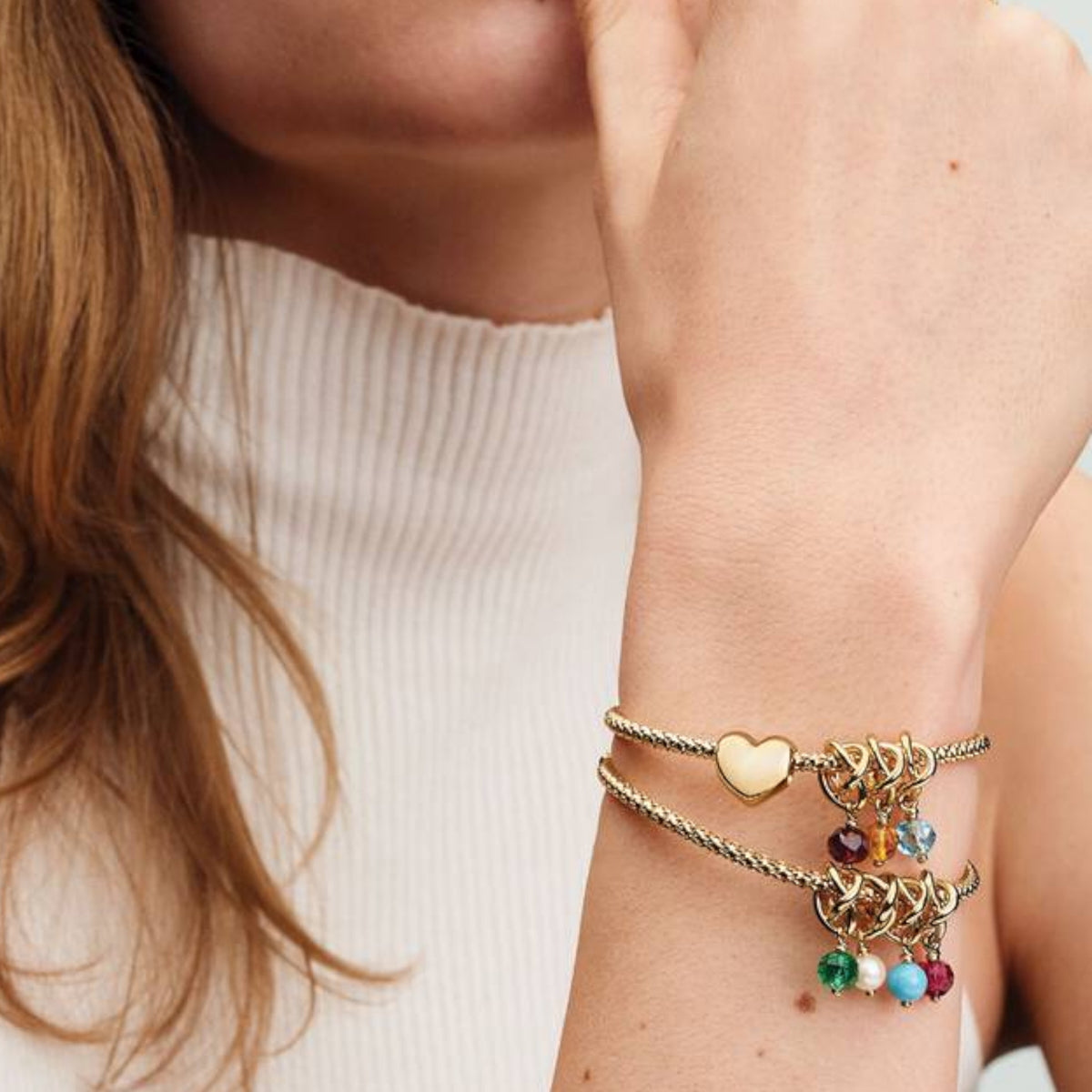 Armband Herzverschluss