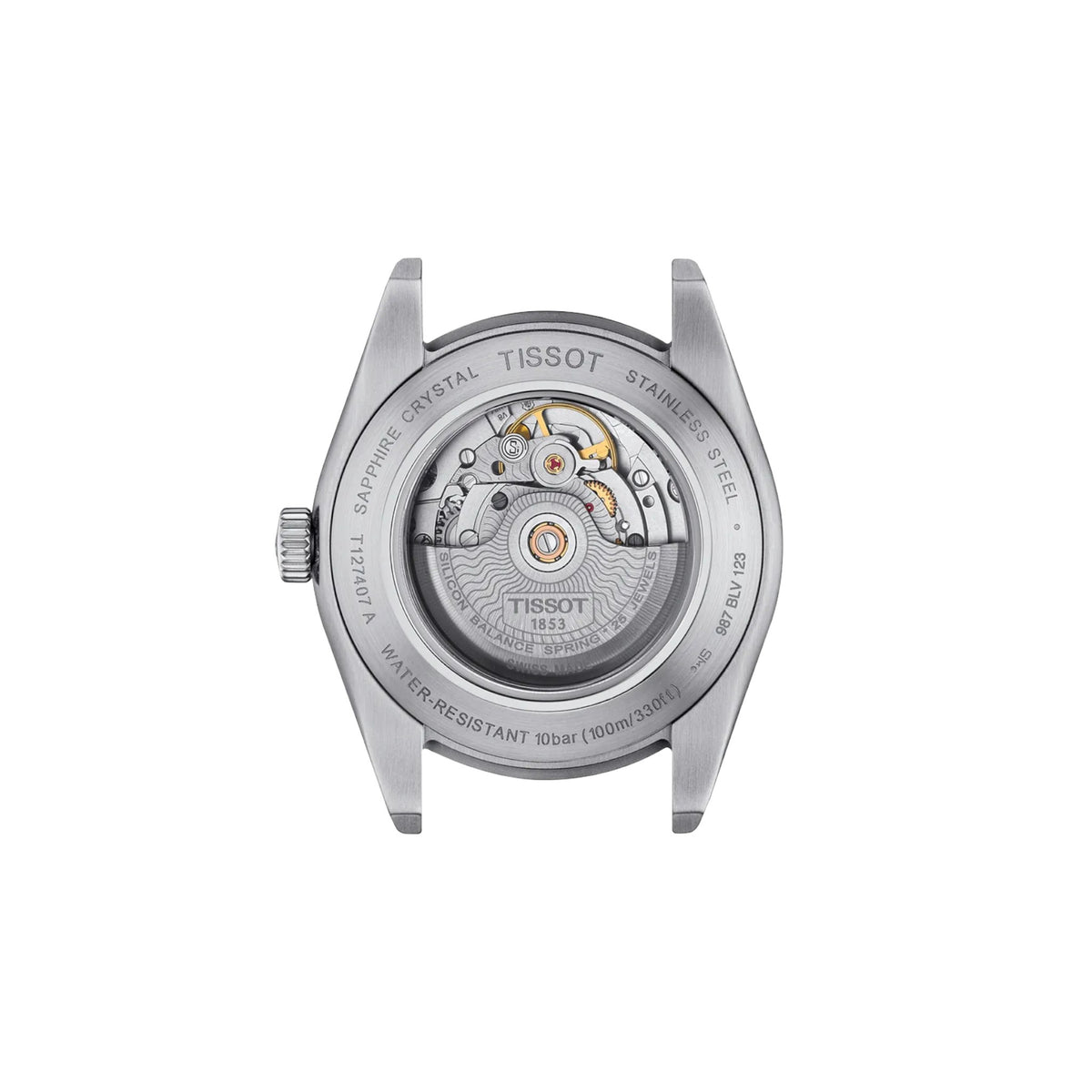 Uhr Gentleman Powermatic 80 Silicium blau