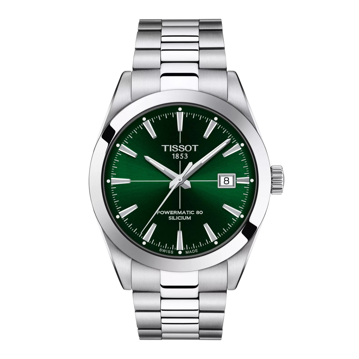 Uhr Gentleman Powermatic 80 Silicium grün