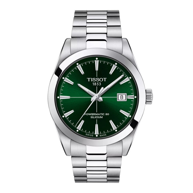 Uhr Gentleman Powermatic 80 Silicium grün