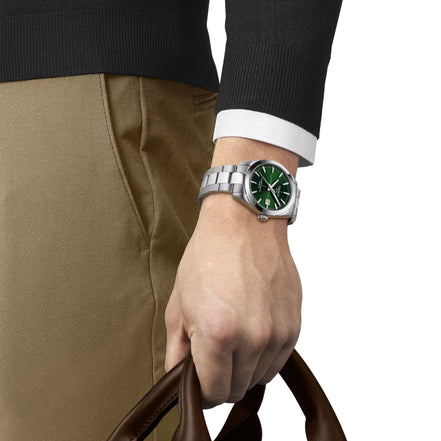 Uhr Gentleman Powermatic 80 Silicium grün