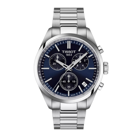 Uhr PR 100 Quartz Chronograph Gent blau