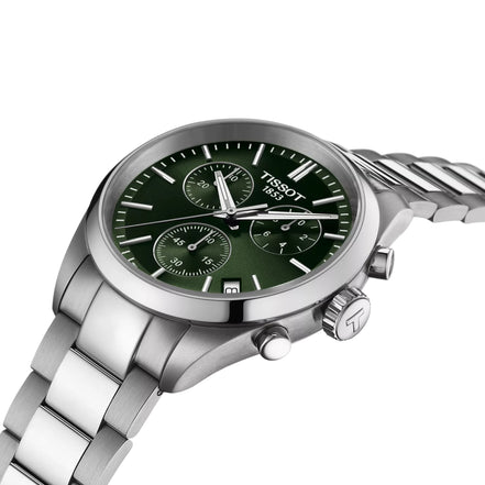 Uhr PR 100 Quartz Chronograph Gent grün