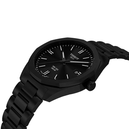 Uhr PRC 100 Solar schwarz T1514223305100