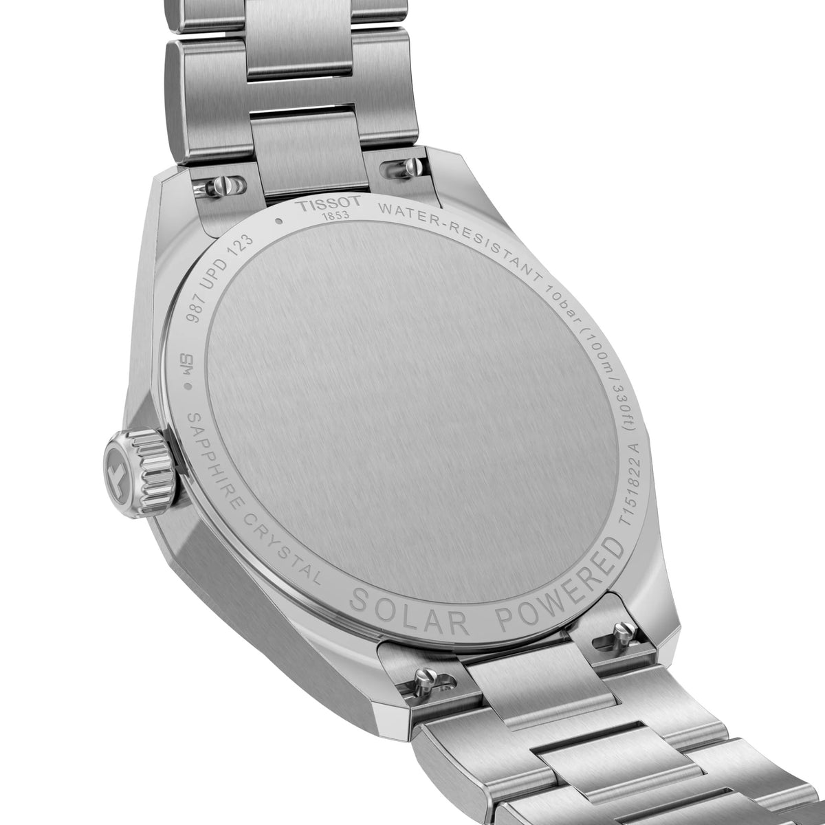 Uhr PRC 100 Solar 34mm hellblau T1518221135100