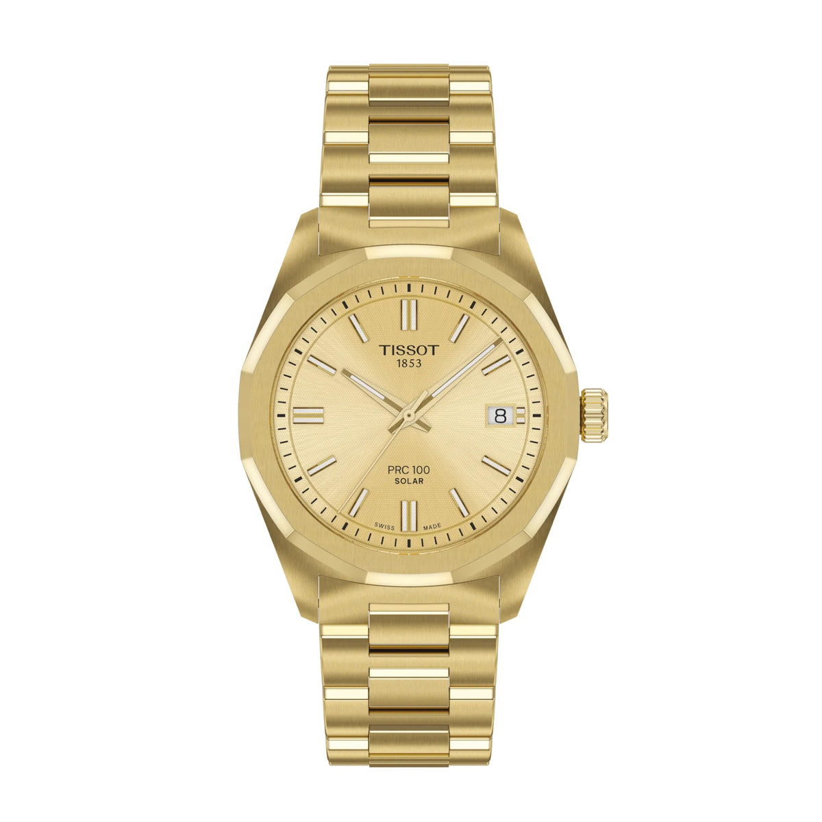 Uhr PRC 100 Solar 34mm goldfarben