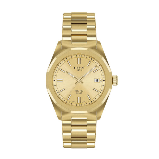 Uhr PRC 100 Solar 34mm goldfarben