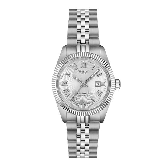 Uhr Ballade Automatic COSC 30mm silberfarben T1562081