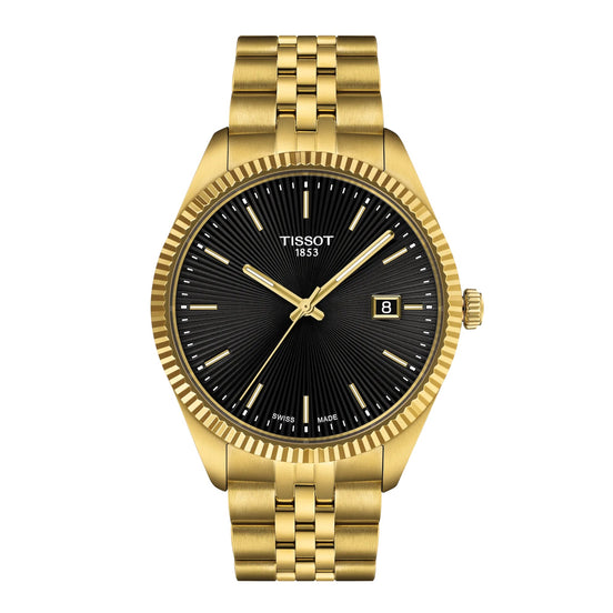 Uhr Ballade Quartz 40mm goldfarben schwarz T156410330