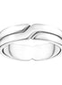 Ring gekreuzt silber