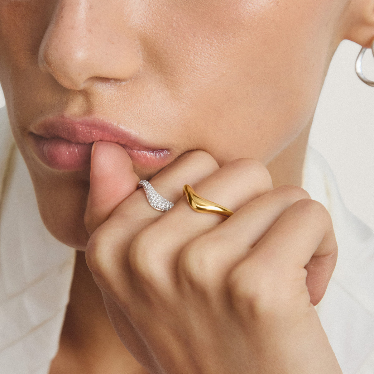 Ring Wellenform Zirkonia